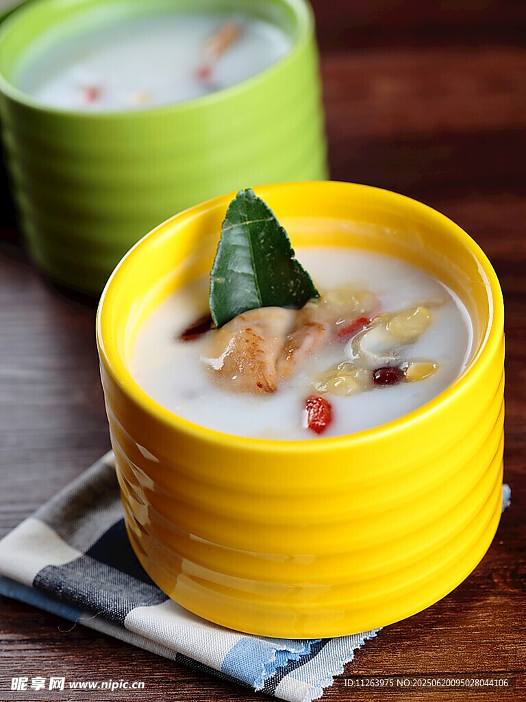 椰汁雞湯 美味養生粥