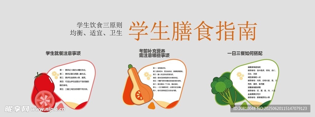 學生膳食指南