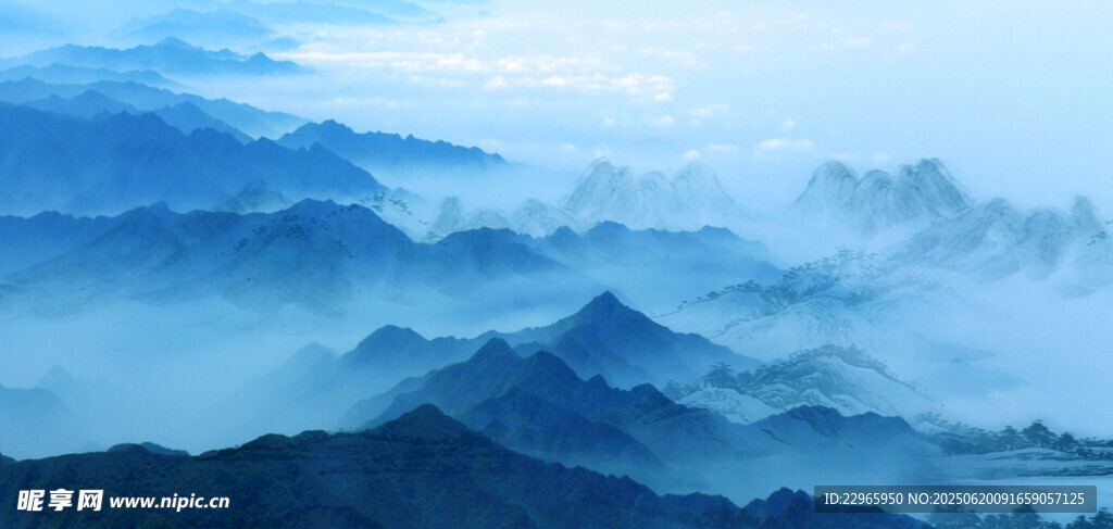 夢幻山水間的縹緲景致