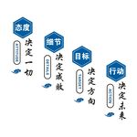 態度 細節文化墻