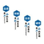 品質 創新文化墻