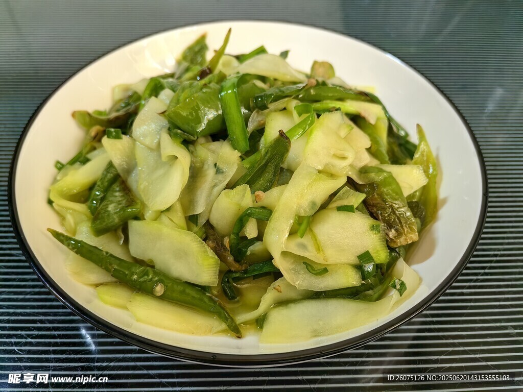 清炒黃瓜青椒