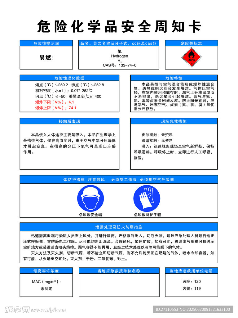危險化學品安全使用貼士