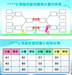 籃球賽對(duì)陣表積分榜