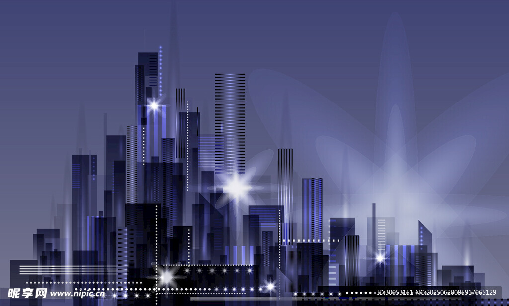 璀璨都市夜景