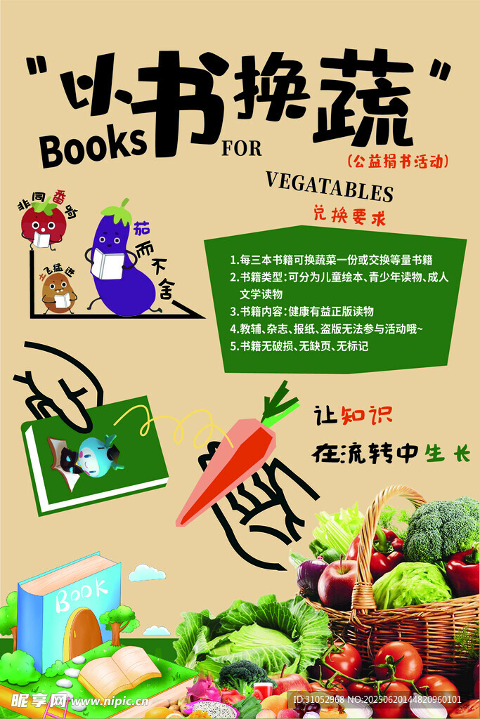 以書換蔬  公益