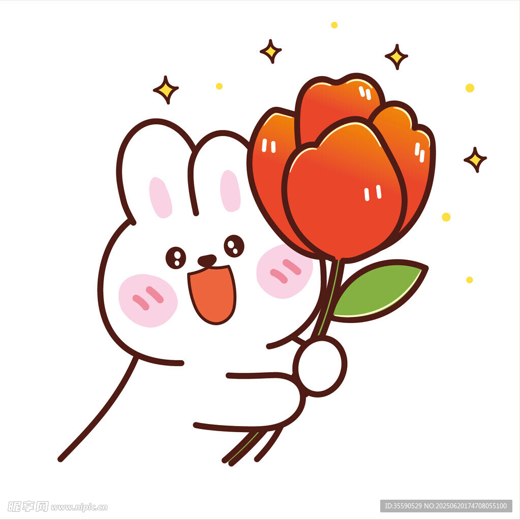 兔子捧花