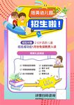 幼兒早教班招生宣傳海報
