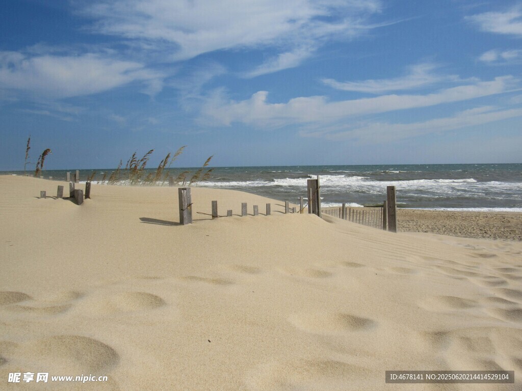 沙灘海景享受悠閑時光