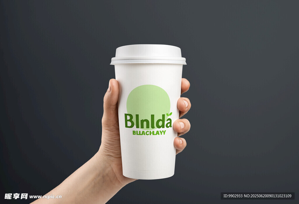 手持咖啡杯樣機