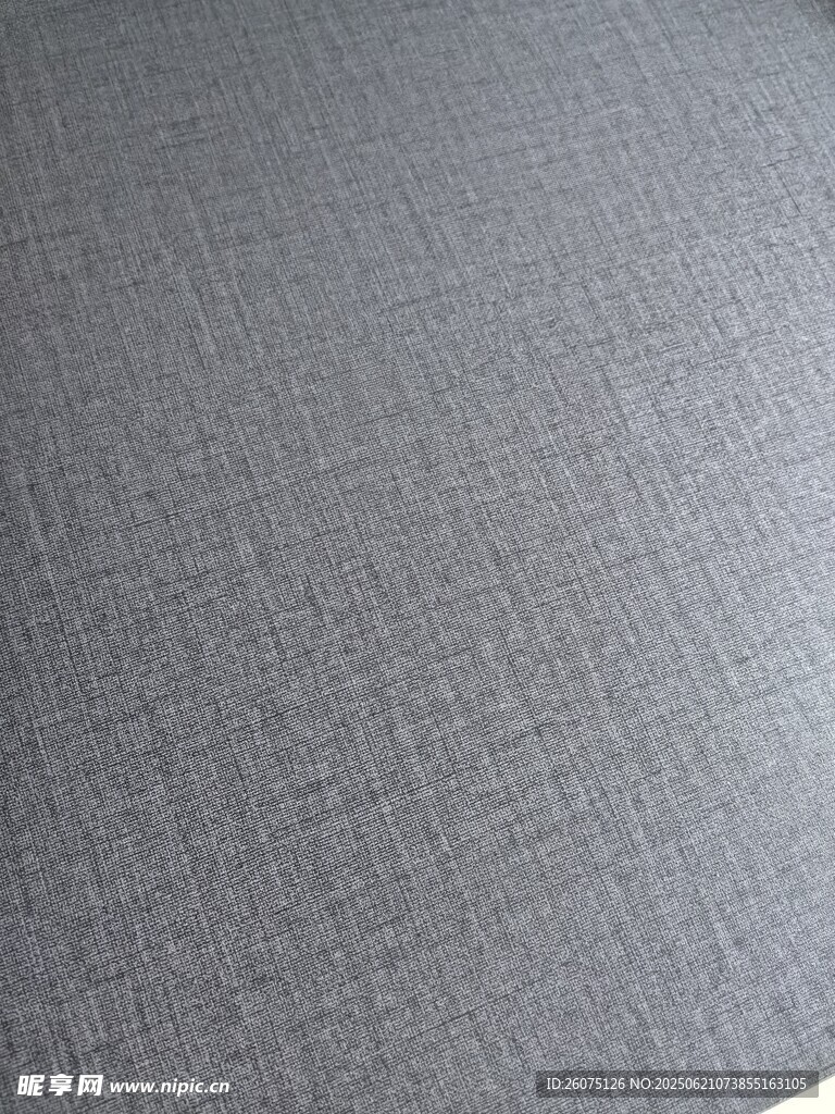 灰色紋理布料表面特寫