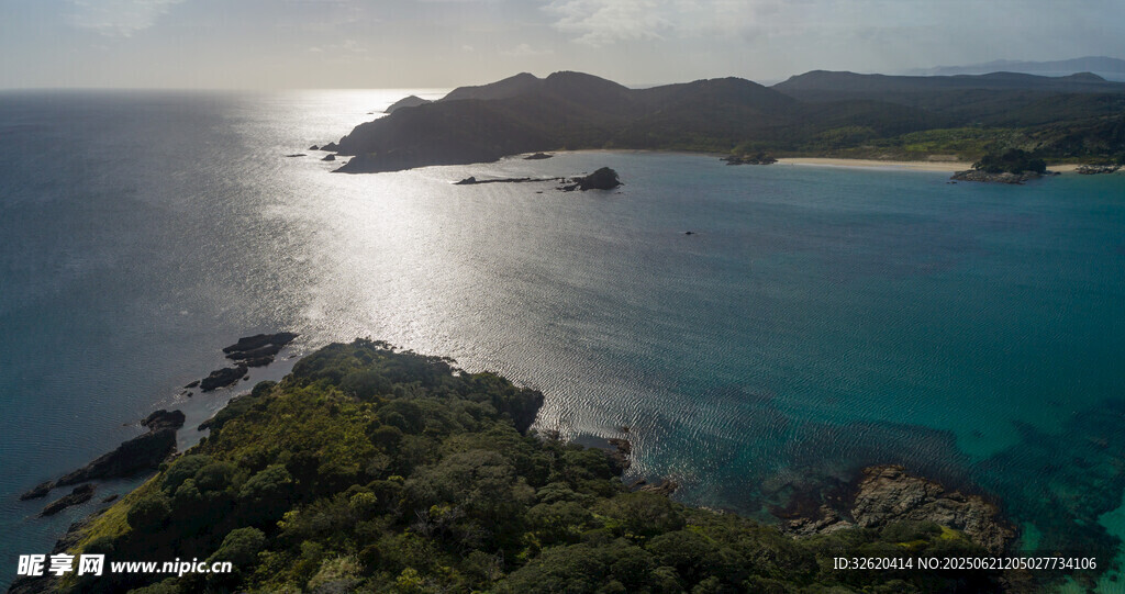 美麗海島海景風光