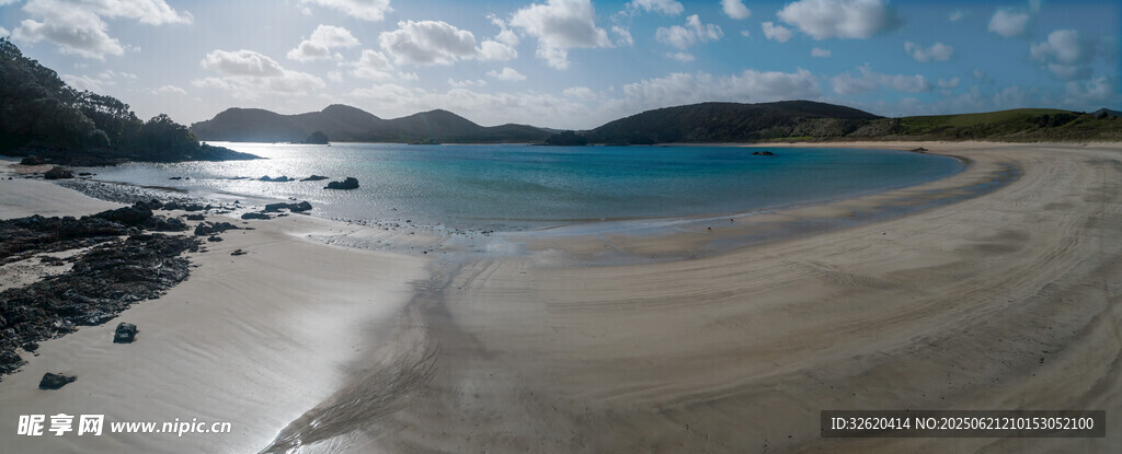美麗海濱風光