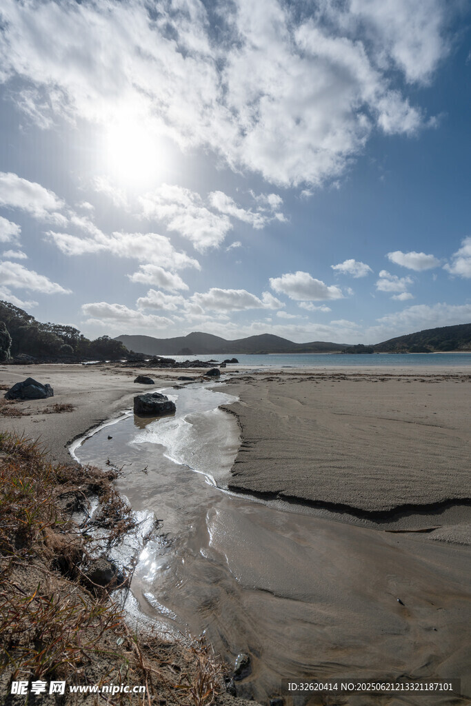 海邊沙灘風光美景