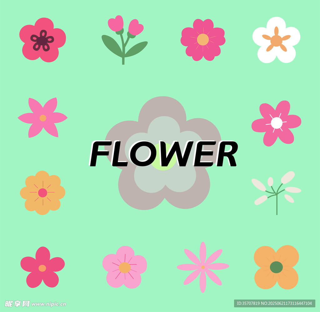 花