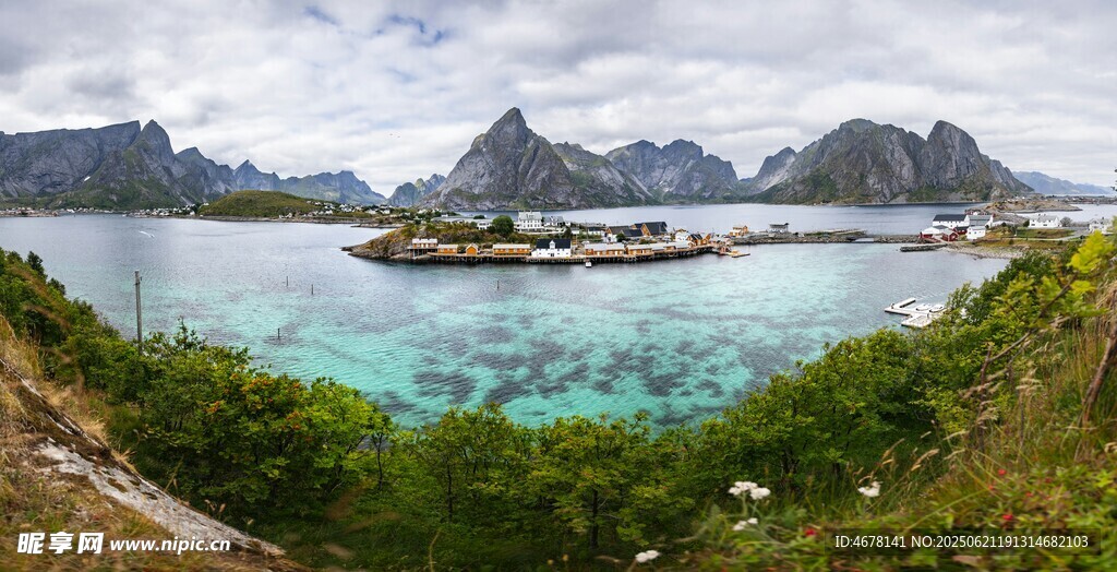 挪威絕美海島自然風(fēng)光