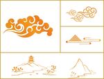 云紋山水