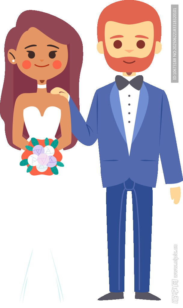 幸福新婚夫婦