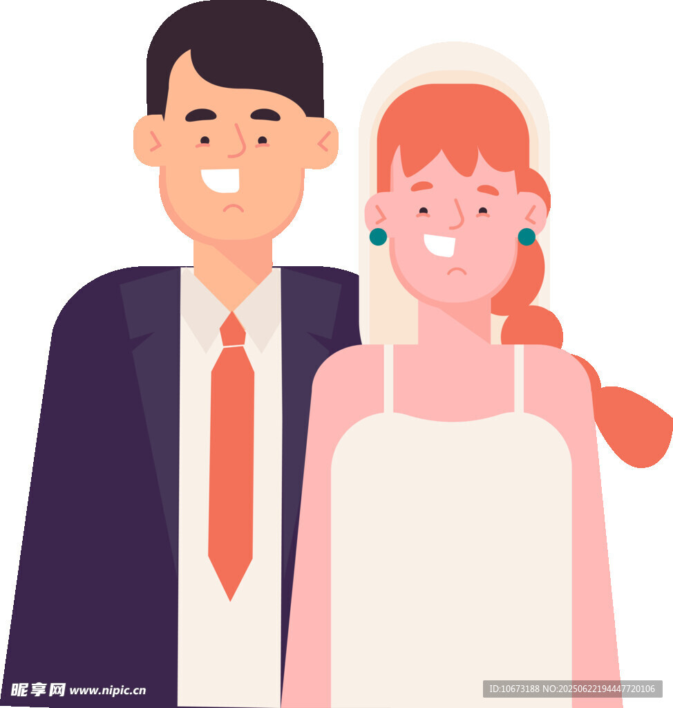 甜蜜新婚夫婦