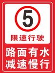 減速慢行