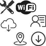 工具wifi定位下載圖標