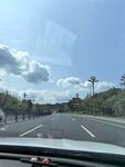 公路行車視角風景