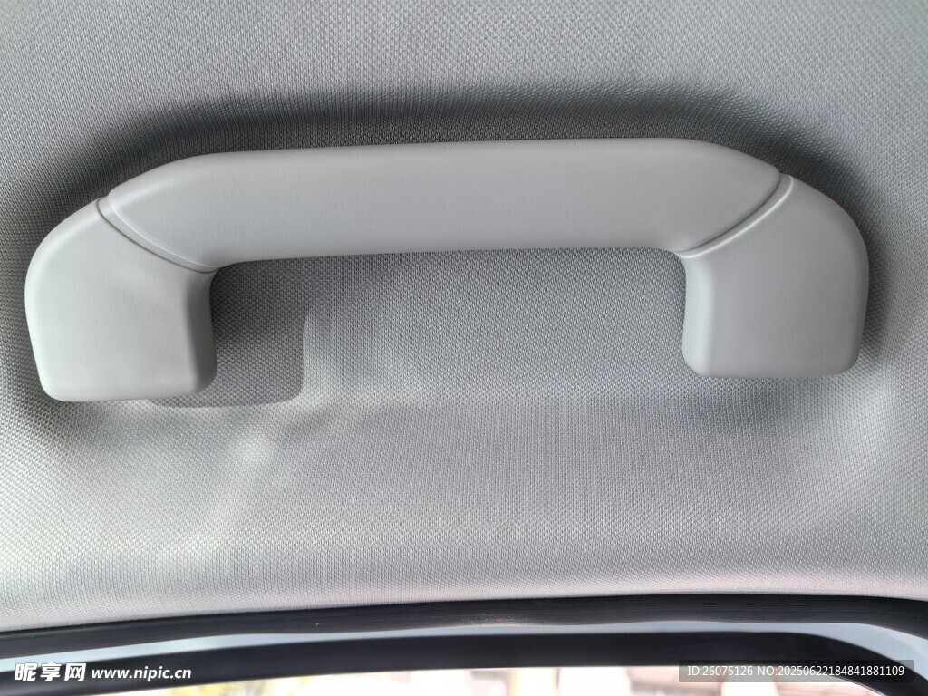 汽車車內灰色車頂扶手