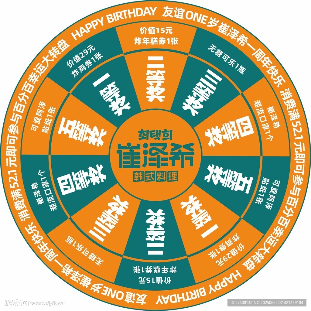 幸運大轉(zhuǎn)盤抽獎游戲道具