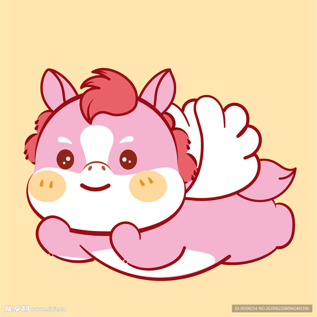 可愛飛天小馬萌獸