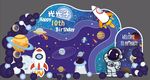 夢幻太空宇航員主題兒童派對