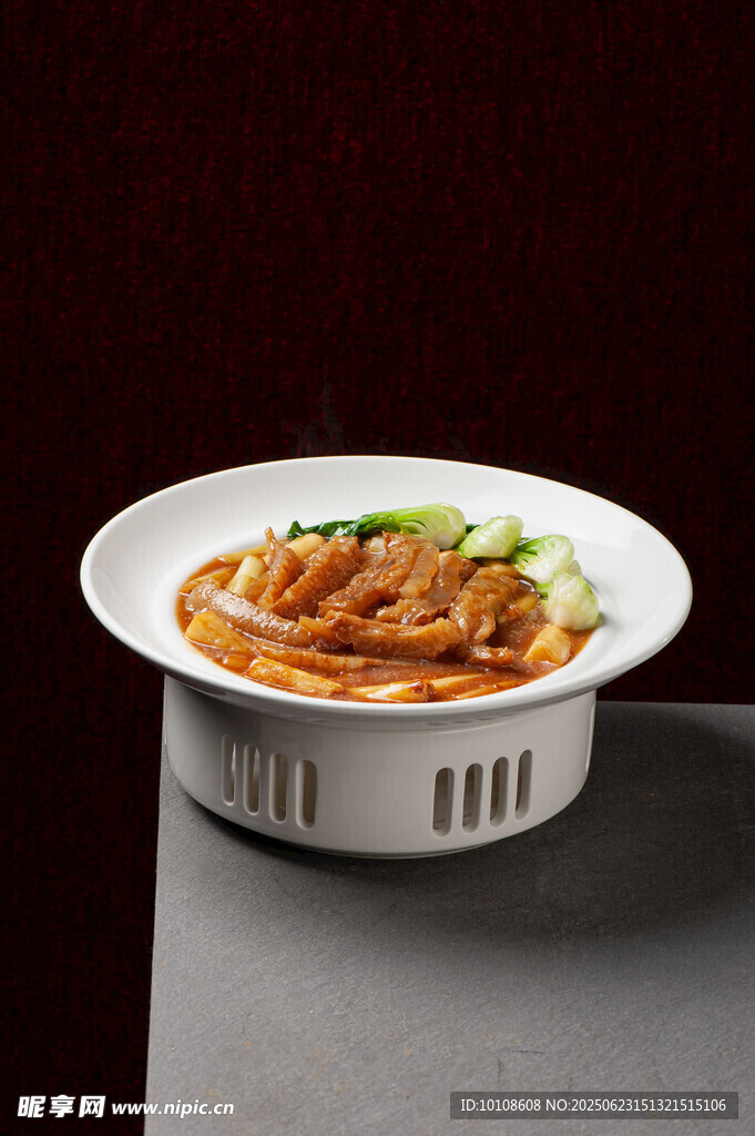 飯店特色菜蔥焗海參高清大圖