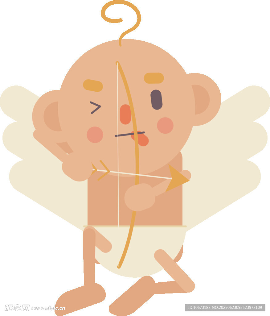 可愛小天使形象