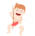 可愛(ài)小丘比特準(zhǔn)備射箭