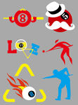 臺(tái)球俱樂(lè)部logo圖片