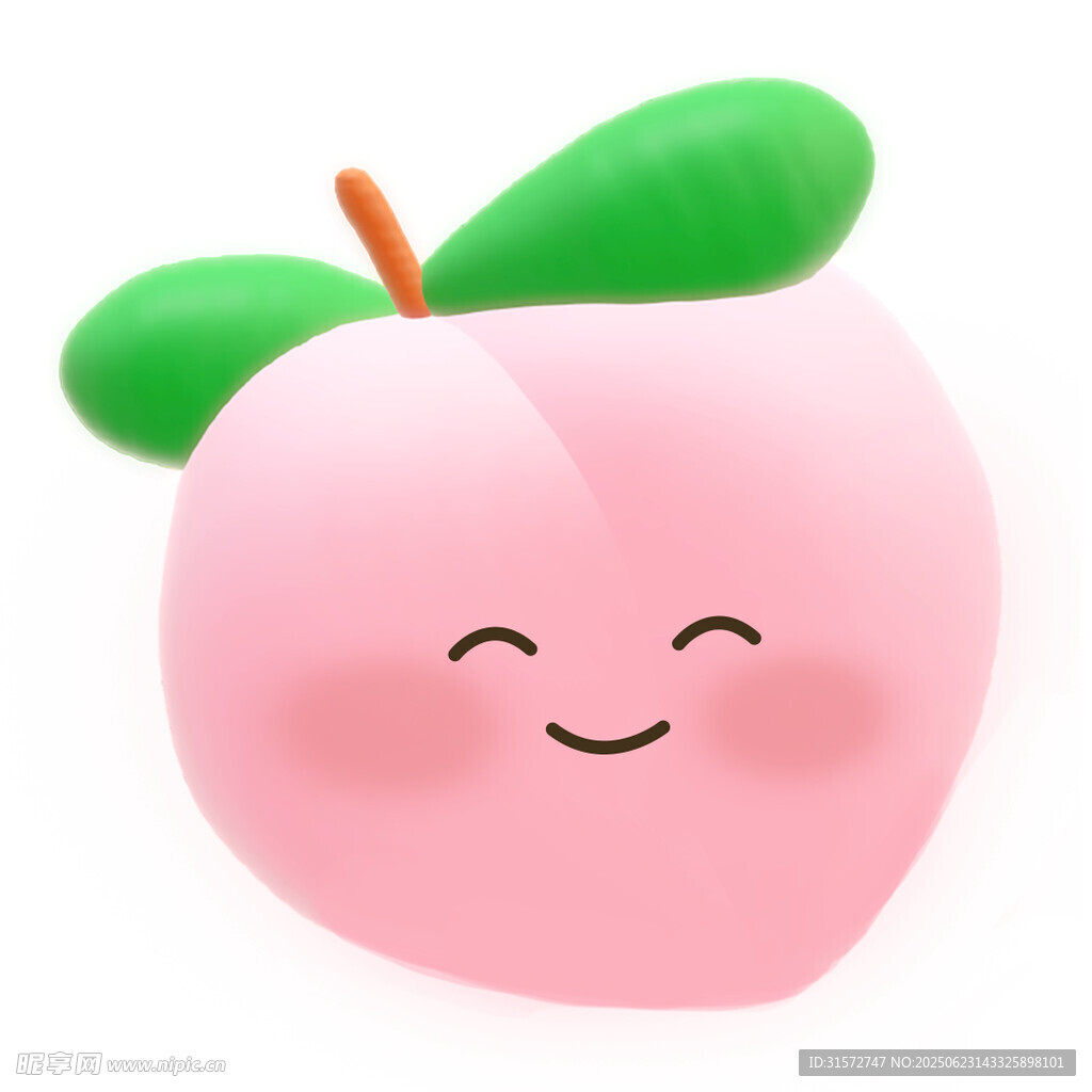 卡通桃子