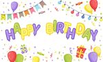 生日派對插圖