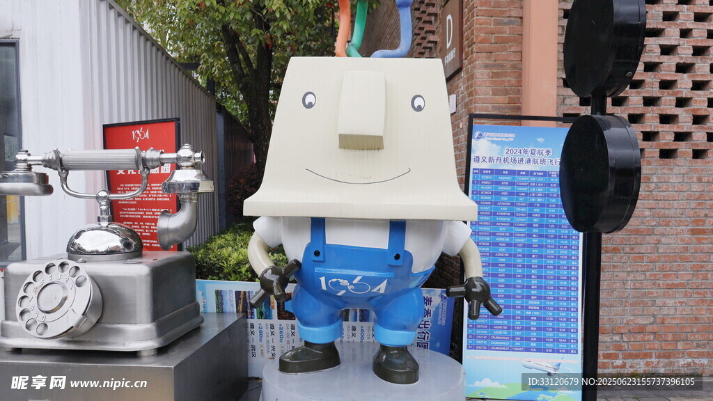 可愛機器人展示