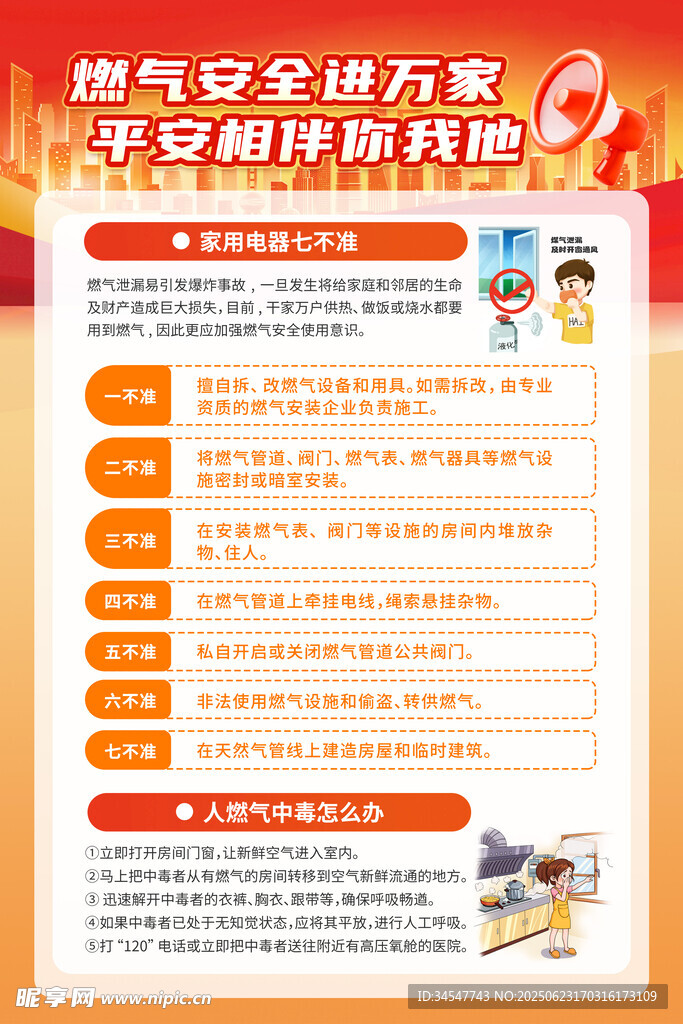 煤氣安全知識宣傳