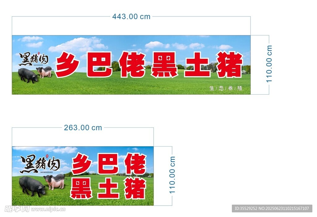 黑豬海報