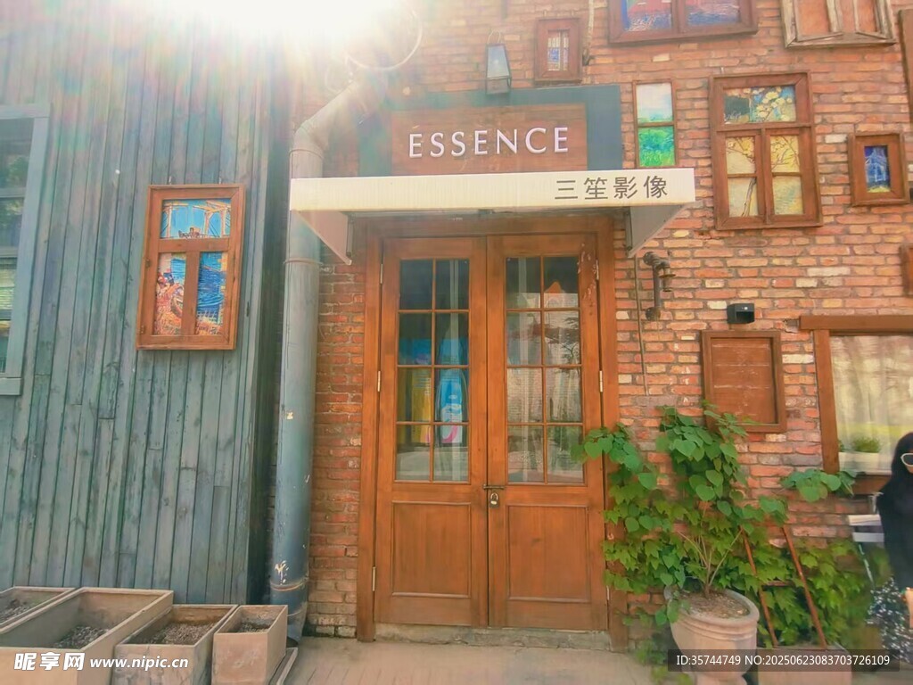復古風格的街邊小店