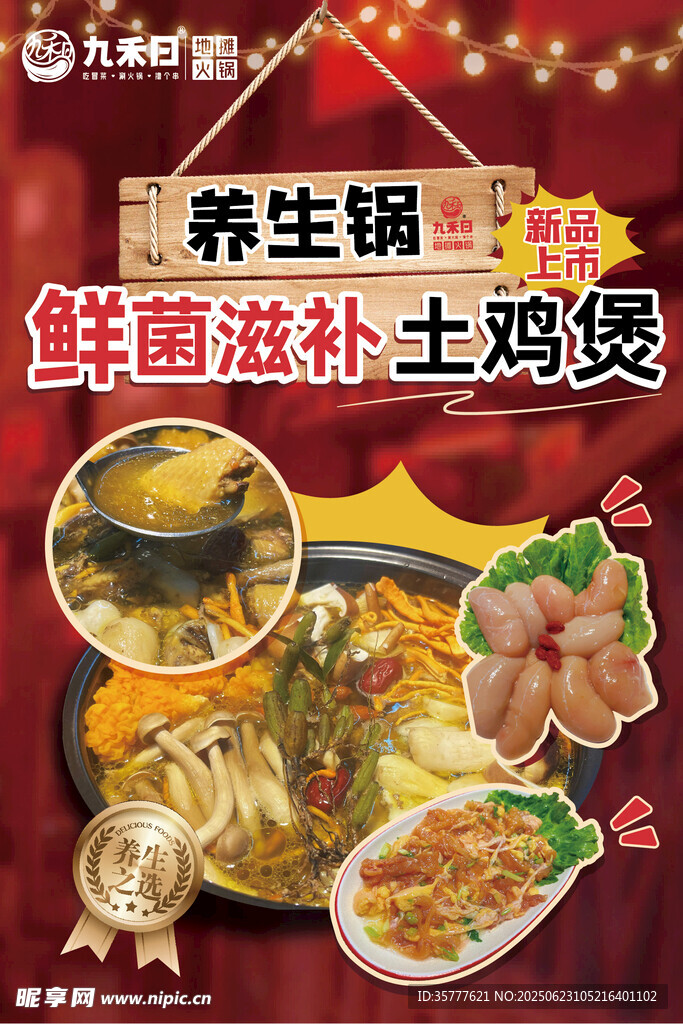 養生鍋 鮮菌滋補