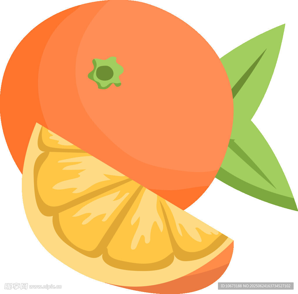 新鮮橙子