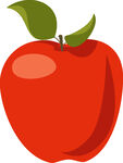 紅蘋(píng)果插畫(huà)