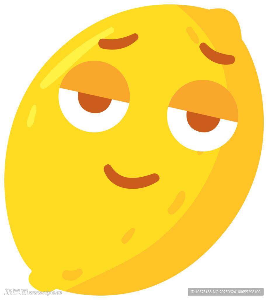 可愛檸檬表情