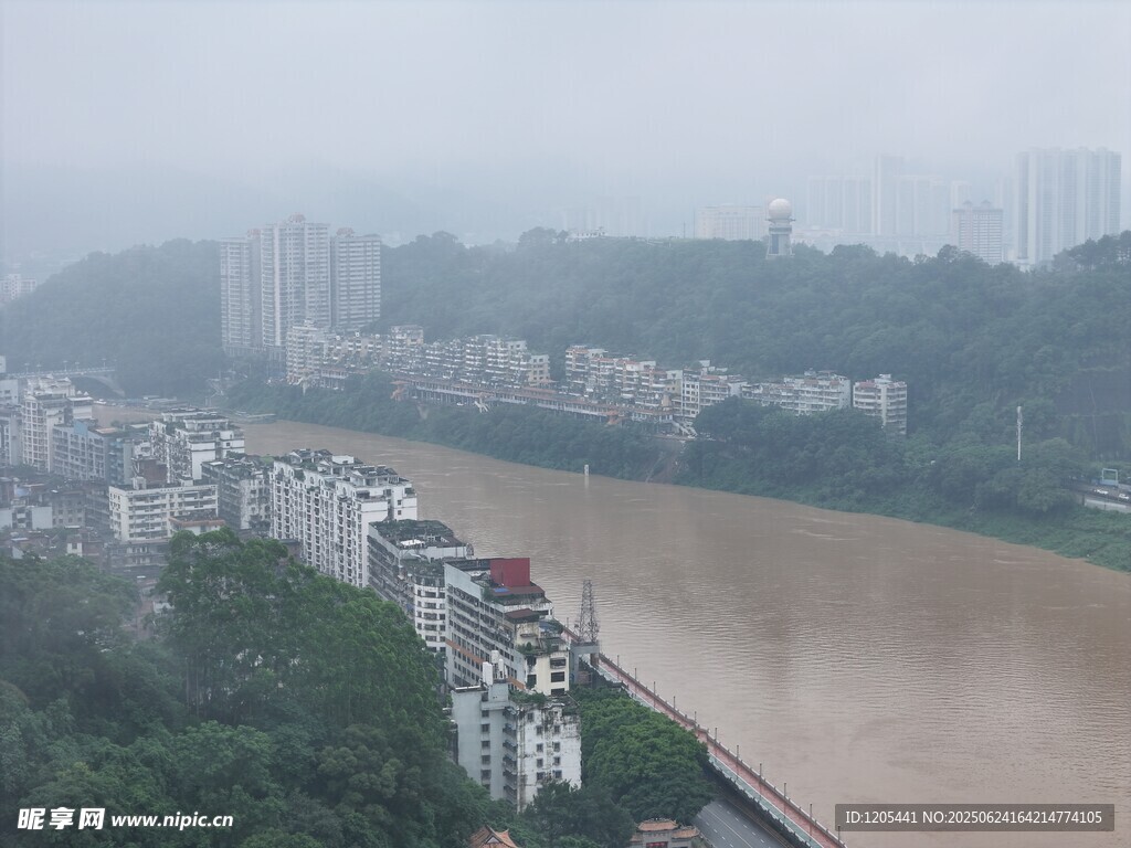 梧州桂江邊風景