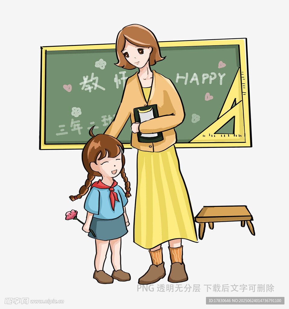 老師與學(xué)生的溫馨校園瞬間