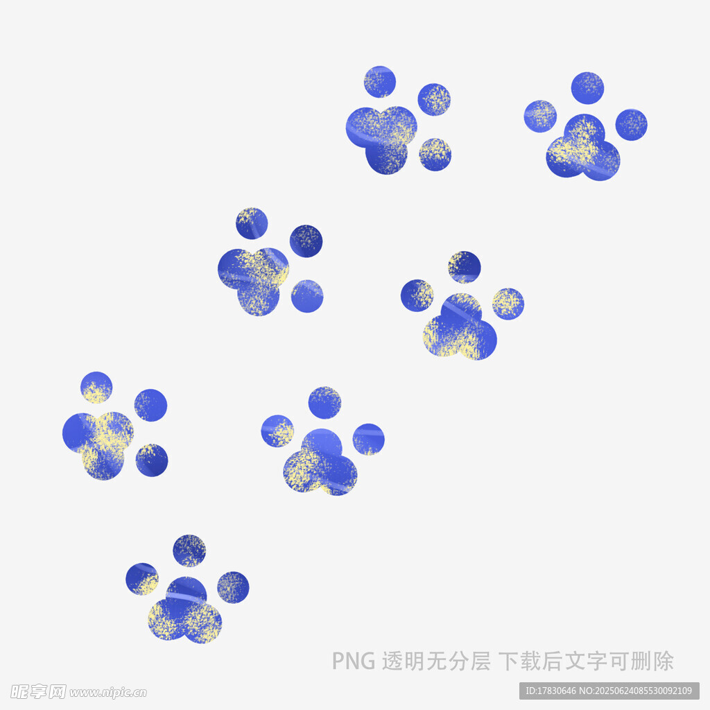 藍色細胞圖案