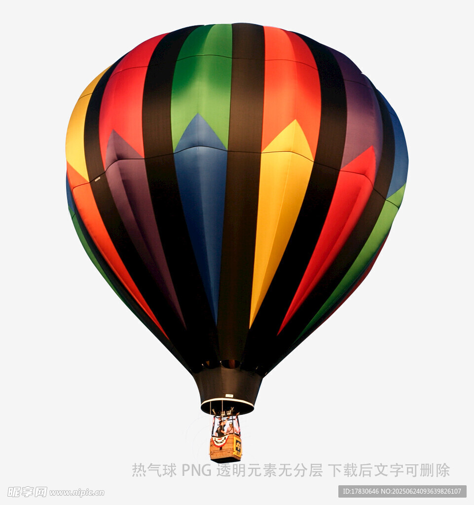 多彩熱氣球翱翔天際