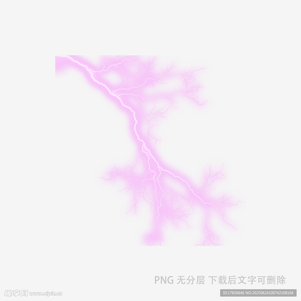 夢幻粉色抽象樹形圖案