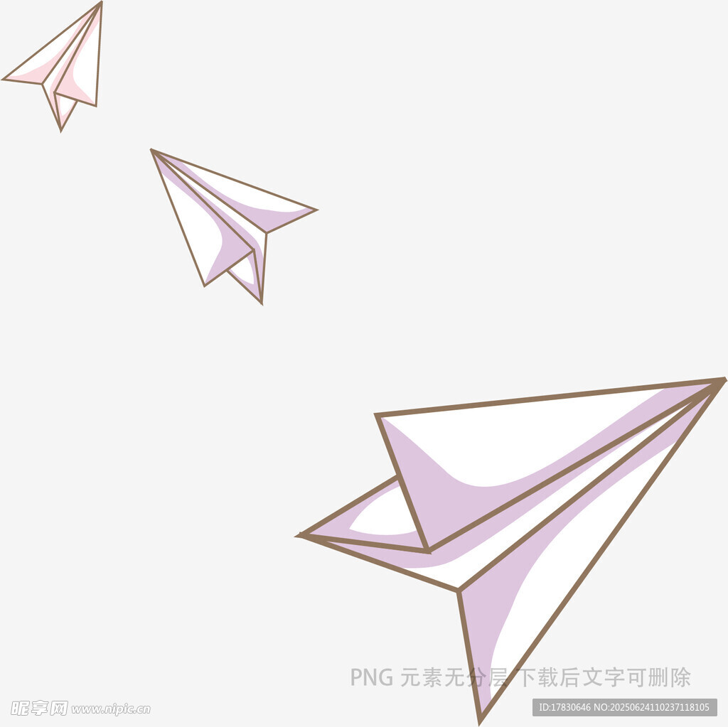 三只紙飛機的夢幻飛行